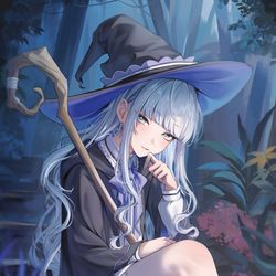 This is a pixiv picture whose title is 銀靡小夜曲.
