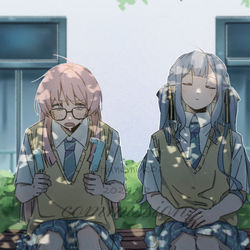 This is a pixiv picture whose title is 捏造*3.