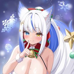 This is a pixiv picture whose title is 【Skeb】ルルベルさん❄.