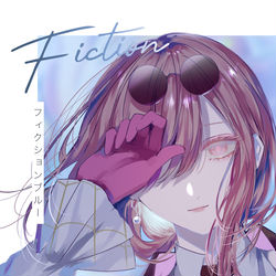 This is a pixiv picture whose title is 12/29 新刊サンプル『フィクションブルー』.