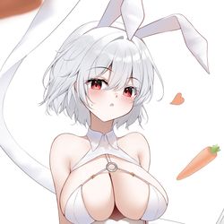 This is a pixiv picture whose title is Rabbit of Paradise.