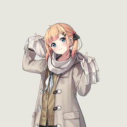 This is a pixiv picture whose title is うちの子冬服.