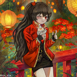 This is a pixiv picture whose title is Liu Carmen.
