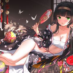 This is a pixiv picture whose title is 莲华.
