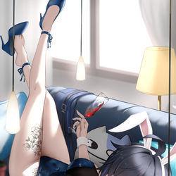 This is a pixiv picture whose title is Ayase yuu (CM).