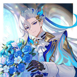 This is a pixiv picture whose title is ヌヴィレットお誕生日おめでとう.