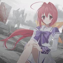 This is a pixiv picture whose title is 純夏.