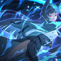 This is a pixiv picture whose title is 画了雅小姐劈我！.