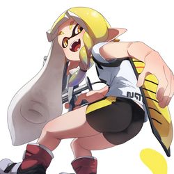 This is a pixiv picture whose title is イカちゃん.