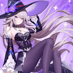 This is a pixiv picture whose title is 大大的黑塔.