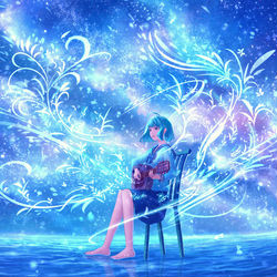 This is a pixiv picture whose title is nocturnal melody.