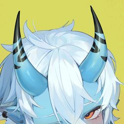 This is a pixiv picture whose title is 柳X蒼角.