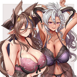 This is a pixiv picture whose title is [セクシーランジェリー]ガレヲンフェディエル.