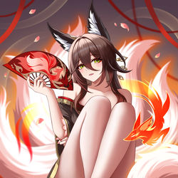 This is a pixiv picture whose title is 忘归人🦊.
