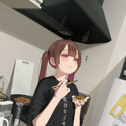 This is a pixiv picture whose title is 一人暮らしむずかしい.