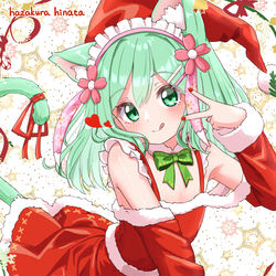 This is a pixiv picture whose title is ひなサンタ🍡🎅🏻🎄.*.