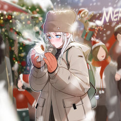This is a pixiv picture whose title is 冬天简单易得的幸福感～.