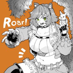 This is a pixiv picture whose title is スクイレル・ガール！.