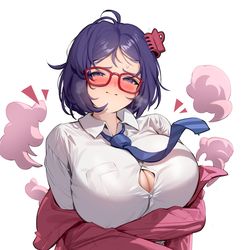 This is a pixiv picture whose title is Miside MAX Boobs mila.