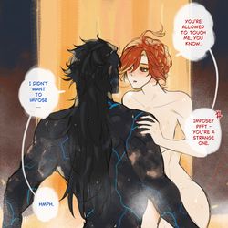 This is a pixiv picture whose title is ♨️.
