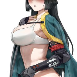 This is a pixiv picture whose title is Miyabi 😋.