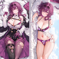 This is a pixiv picture whose title is カフカ 抱き枕カバー.