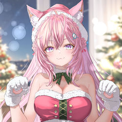 This is a pixiv picture whose title is 🎄BAU BAU🎄.