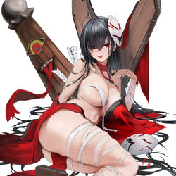 This is a pixiv picture whose title is 大鳳(META).