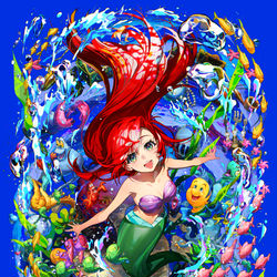 This is a pixiv picture whose title is アリエル.