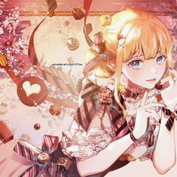 This is a pixiv picture whose title is Floral Valentine's Day.