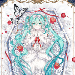 This is a pixiv picture whose title is 白い雪のプリンセスは-Re:incarnation-.