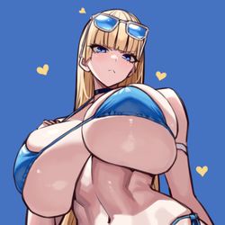 This is a pixiv picture whose title is 最近のお乳.