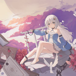 This is a pixiv picture whose title is 梦境世界.
