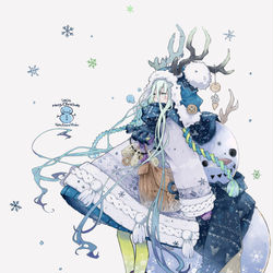 This is a pixiv picture whose title is ロウヒ.