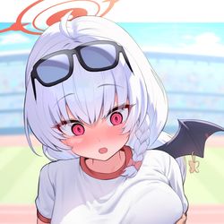 This is a pixiv picture whose title is 体ハルナのメモロビ見てたらつい….