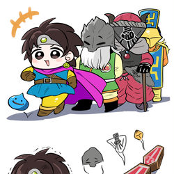 This is a pixiv picture whose title is ドラクエ3絵まとめ.