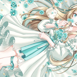 This is a pixiv picture whose title is ❁.
