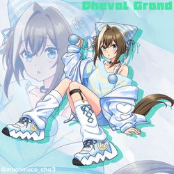 This is a pixiv picture whose title is シュヴァルグラン,ヴィブロス,ヴィルシーナ　3姉妹.