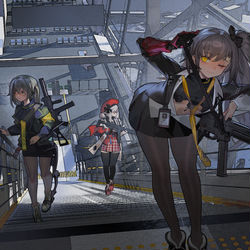 This is a pixiv picture whose title is 交叉渡线.
