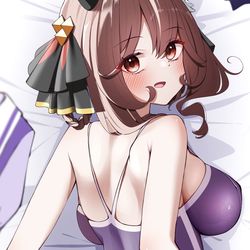 This is a pixiv picture whose title is ジェンティルドンナ抱き枕(裏).