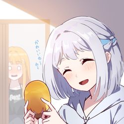 This is a pixiv picture whose title is ちびぐるみとリーリヤ.