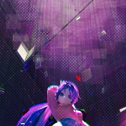 This is a pixiv picture whose title is 【MiSide】三辅二壁纸『失败之作』.