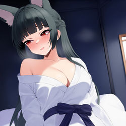 This is a pixiv picture whose title is 狩られる虚狩り.