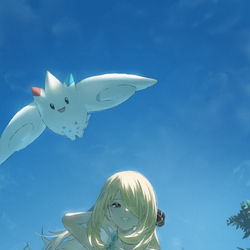 This is a pixiv picture whose title is シロナ.