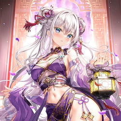 This is a pixiv picture whose title is チャイナ服ホワイトベリー.