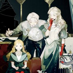 This is a pixiv picture whose title is 洪水.