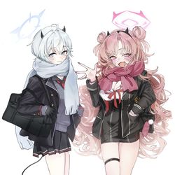 This is a pixiv picture whose title is 🤍winter.