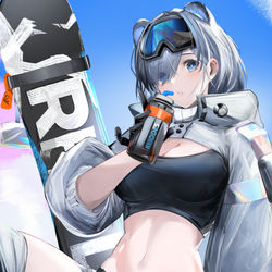 This is a pixiv picture whose title is オーロラ.