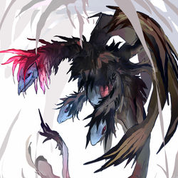 This is a pixiv picture whose title is サザンドラ.