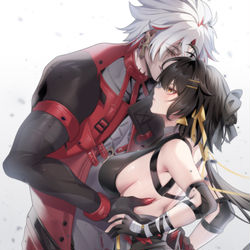 This is a pixiv picture whose title is 対峙.